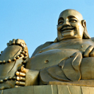 Buddha-statue i Jinan, Kina