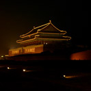 Natbelysning ved den himmelske fredsplads, Beijing